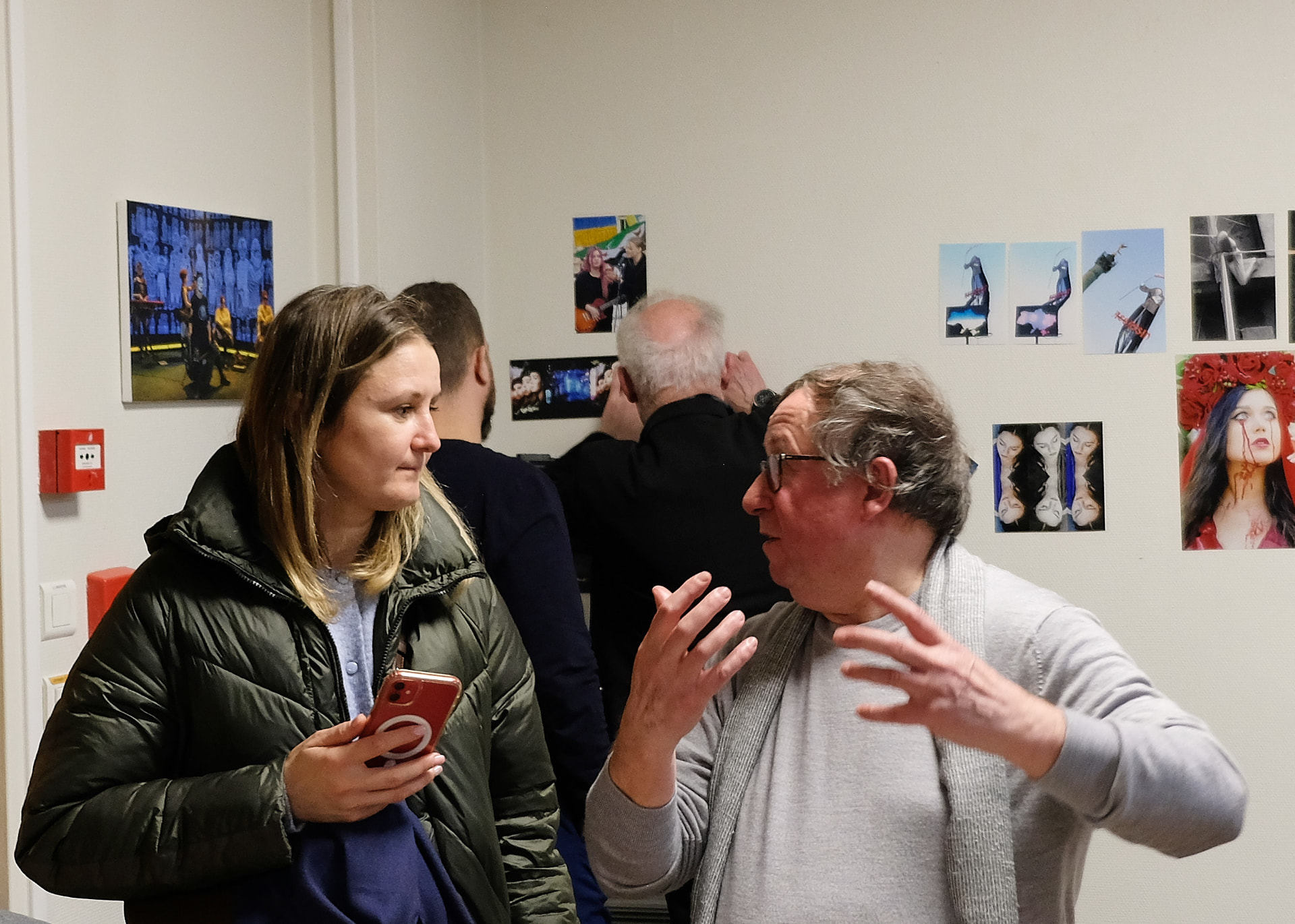 Public de l'exposition ART_ME 2024