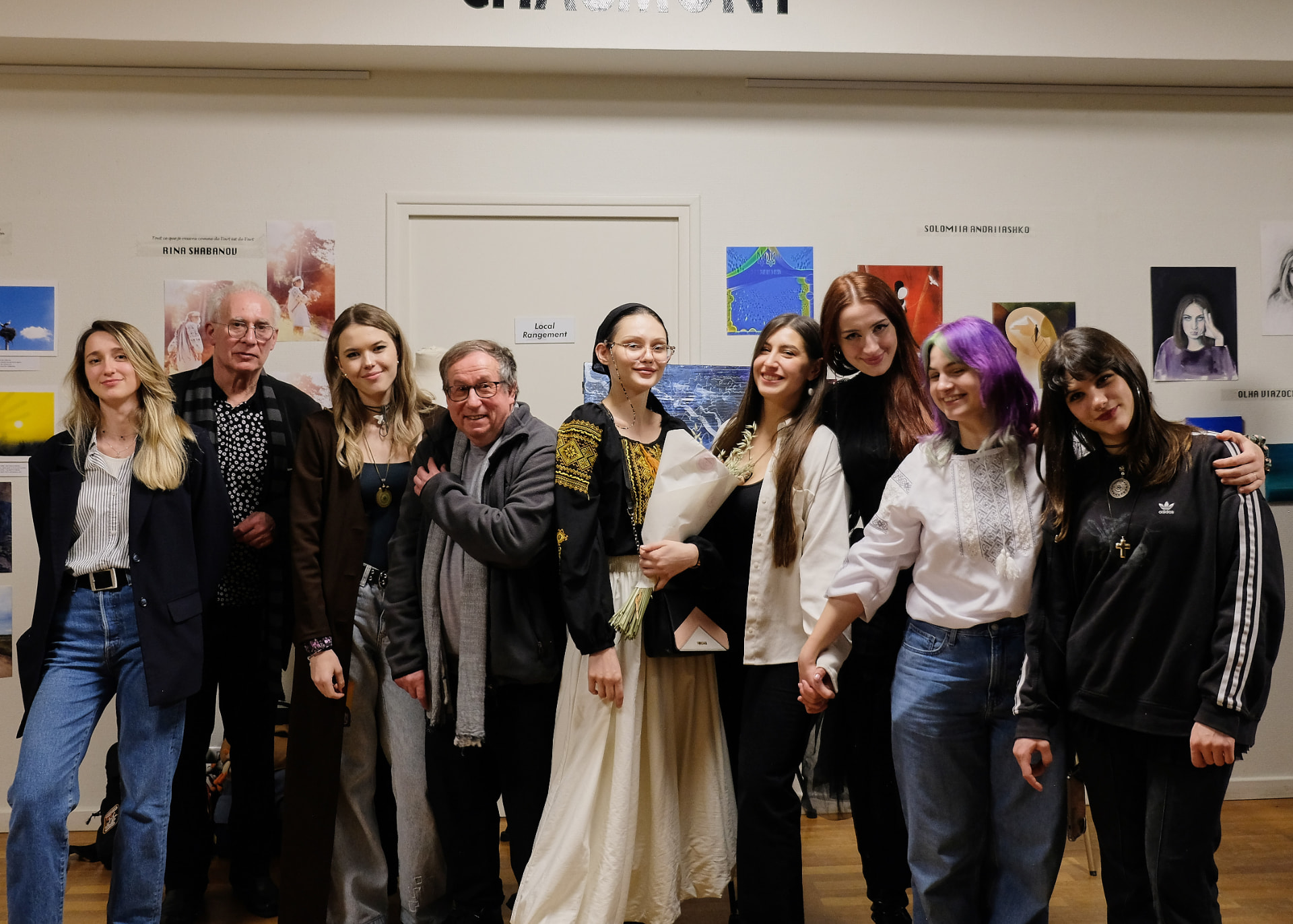 Photo de groupe des artistes ART_ME 2024